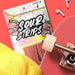 Sour Strips Pink Lemonade Chewy Candy 3.4oz