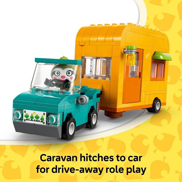 LEGO Animal Crossing Leif's Caravan & Garden Shop Building Toy 77054