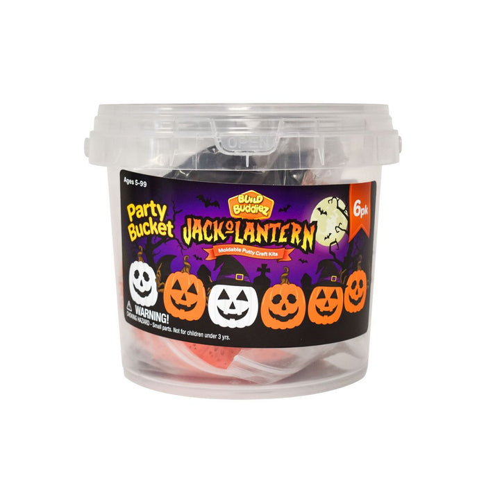 Build Buddiez Jack-O-Lantern Pumpkin Moldable Putty Craft