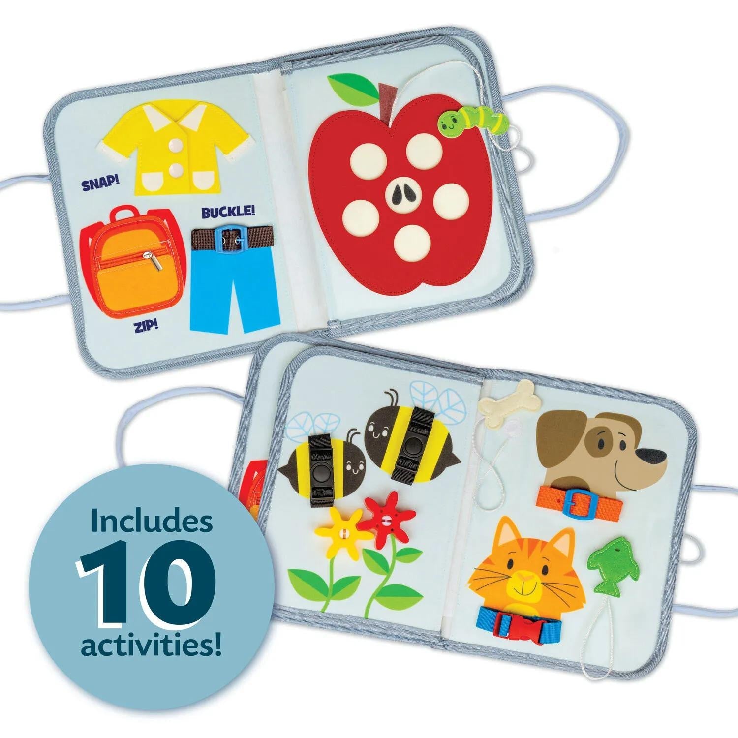 Peaceable Kingdom My Busy Tote Toddler Activity Set