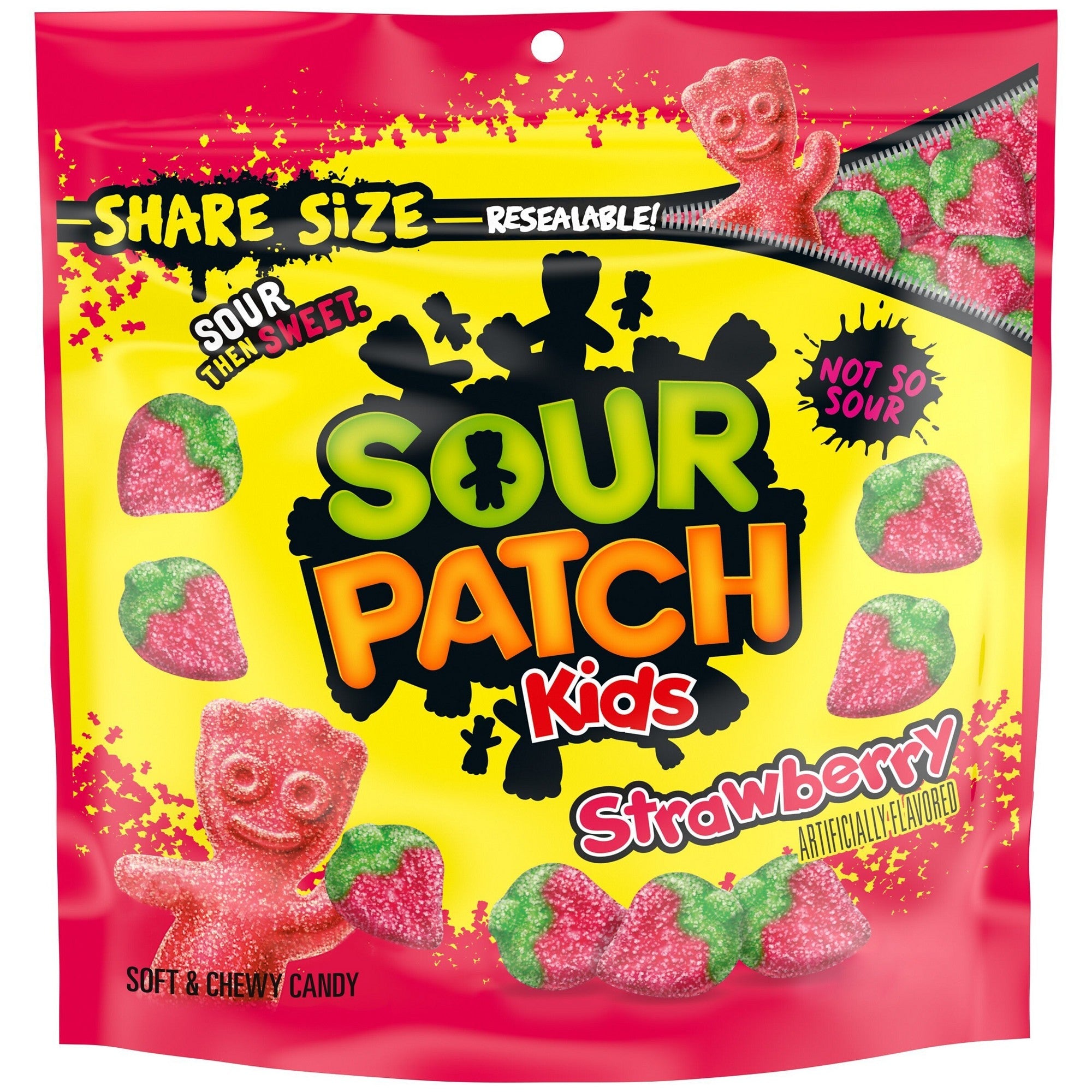 Sour Patch Kids Strawberry Soft Chewy Gummy Candy 12oz