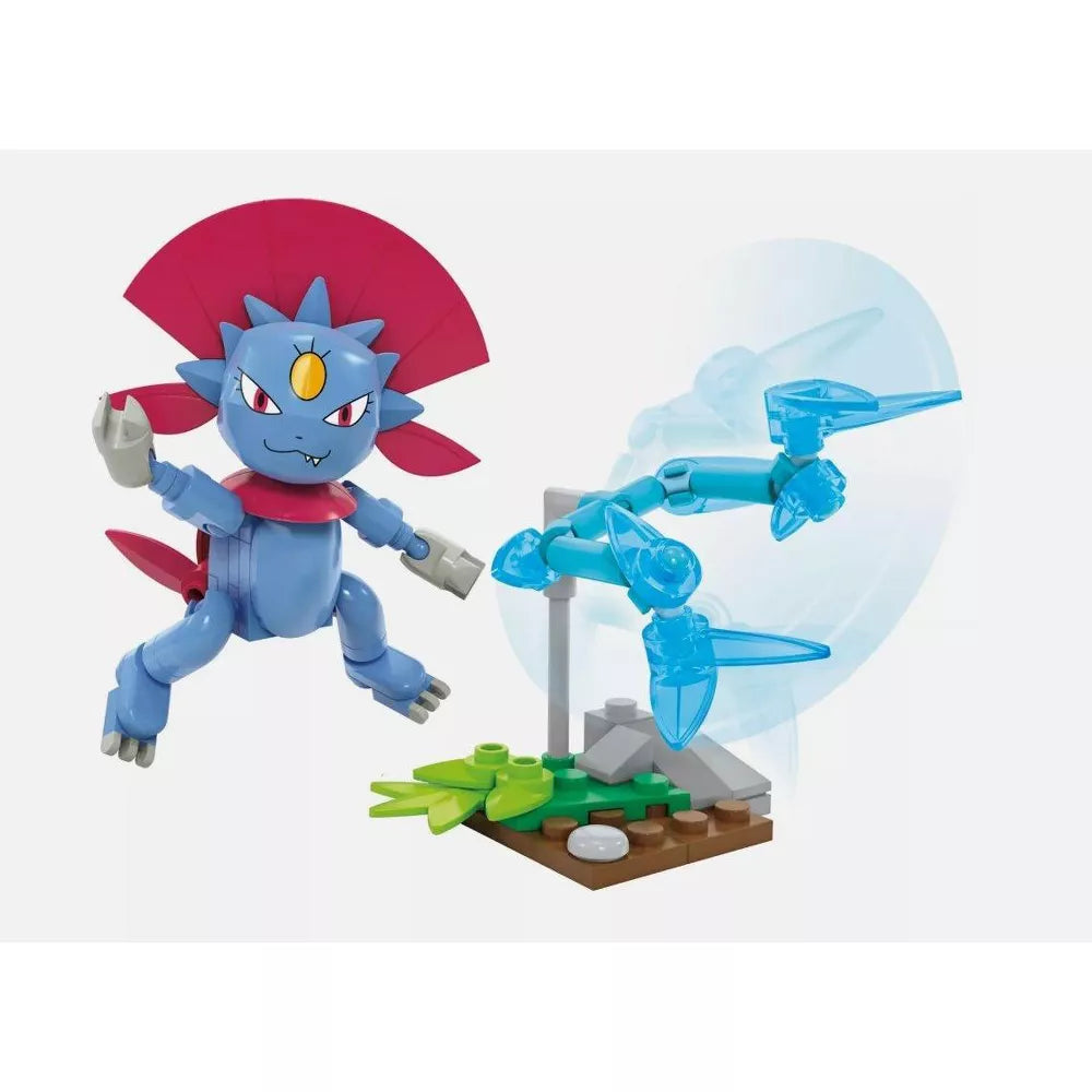 Mega Pokemon Weavile Dimoret Snibunna Building Set, 75 Pieces