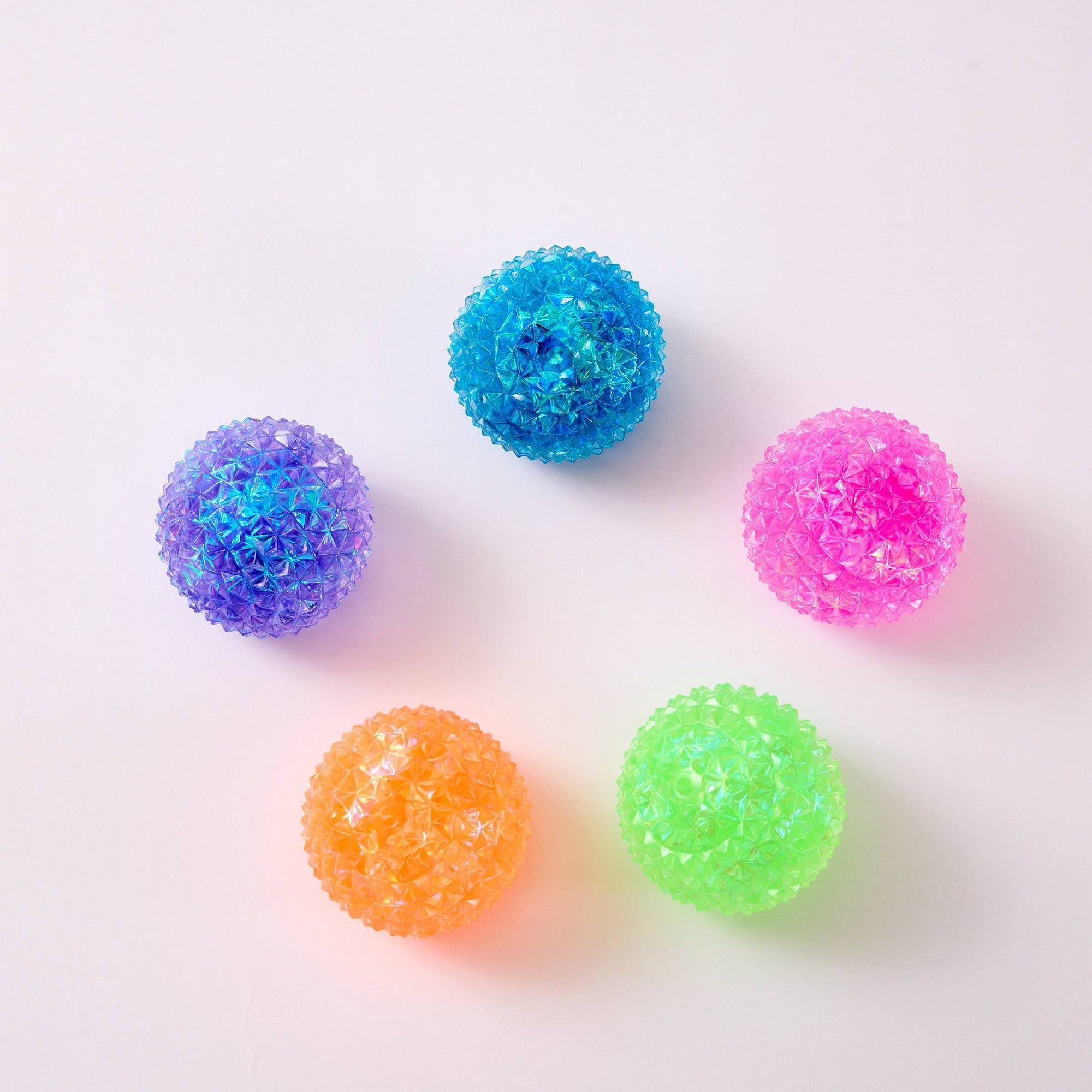 J'adore Spiky Orb Sensory Squeeze Toy 5 Pack