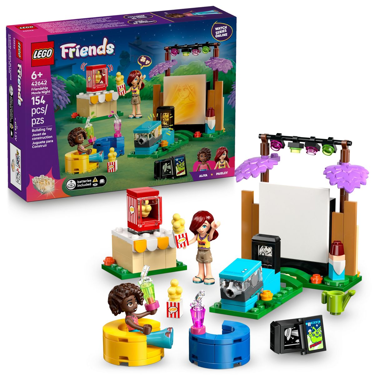 LEGO FREINDS Friendship Movie Night