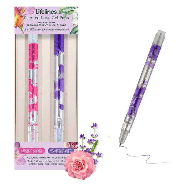 Lava Pen Set 2 pack Pink and Purple