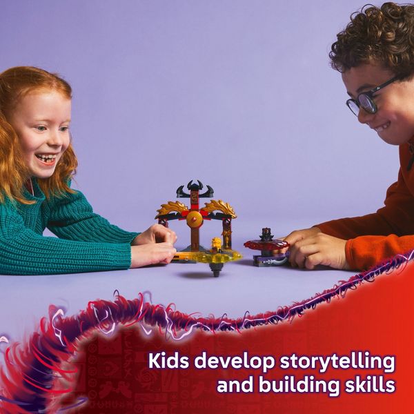 LEGO NINJAGO Dragon Spinjitzu Battle Pack Spinning Blade Building Toy 71826