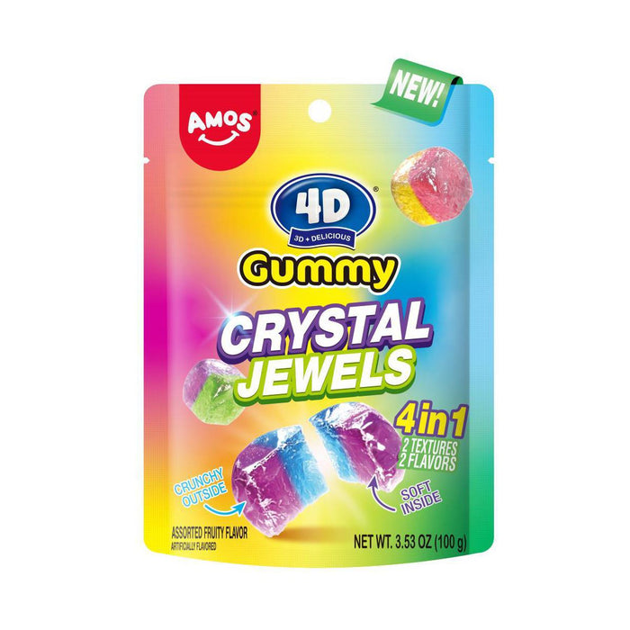 AMOS 4D Crystal Candy Gems 3.53oz