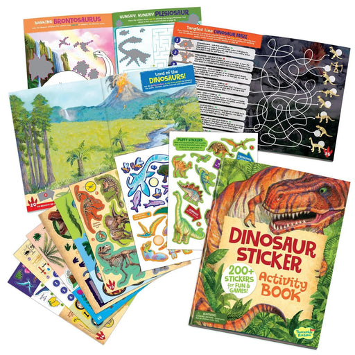 MindWare Dinosaur Sticker Activity Book with 200+ Stickers