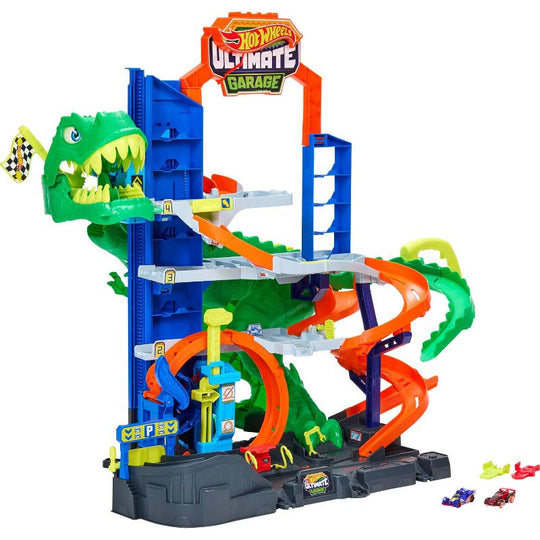 Hot Wheels City Ultimate T-Rex Garage Playset