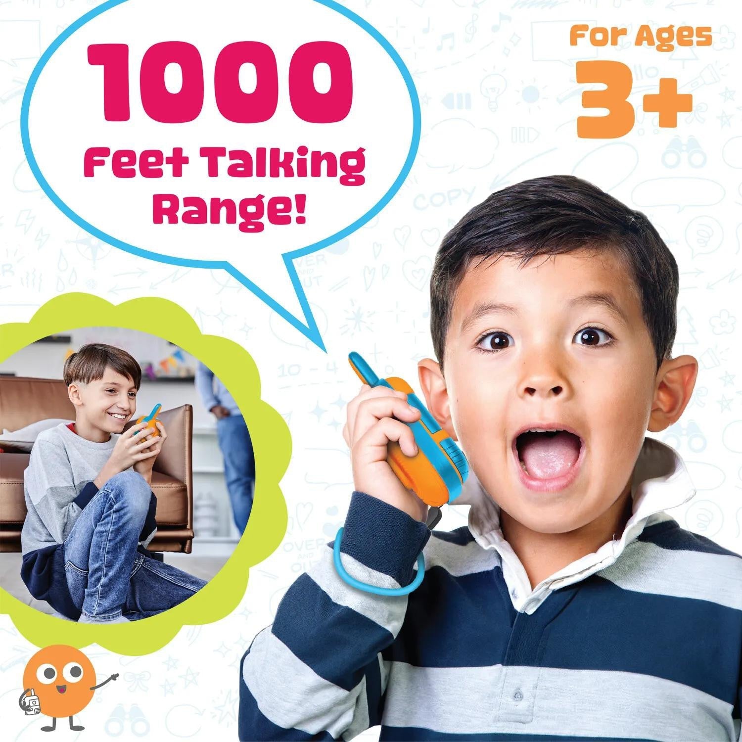 MindWare Walkie Talk-Along Scavenger Hunt Adventure Set 24 Cards