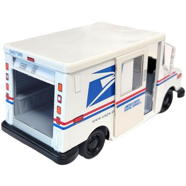 United States Postal Mail Truck USPS 1987 Grumman LLV 1:36 Scale Die Cast Metal 5 Inch Model Toy Truck