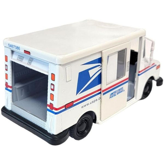 United States Postal Mail Truck USPS 1987 Grumman LLV 1:36 Scale Die Cast Metal 5 Inch Model Toy Truck