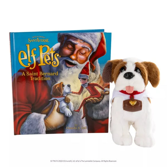 Elf Pets: A St. Bernard Tradition Pet