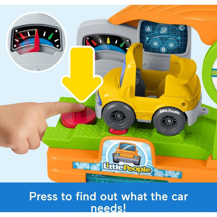 Fisher-Price Little People Fillin’ Fun Service Station Playset