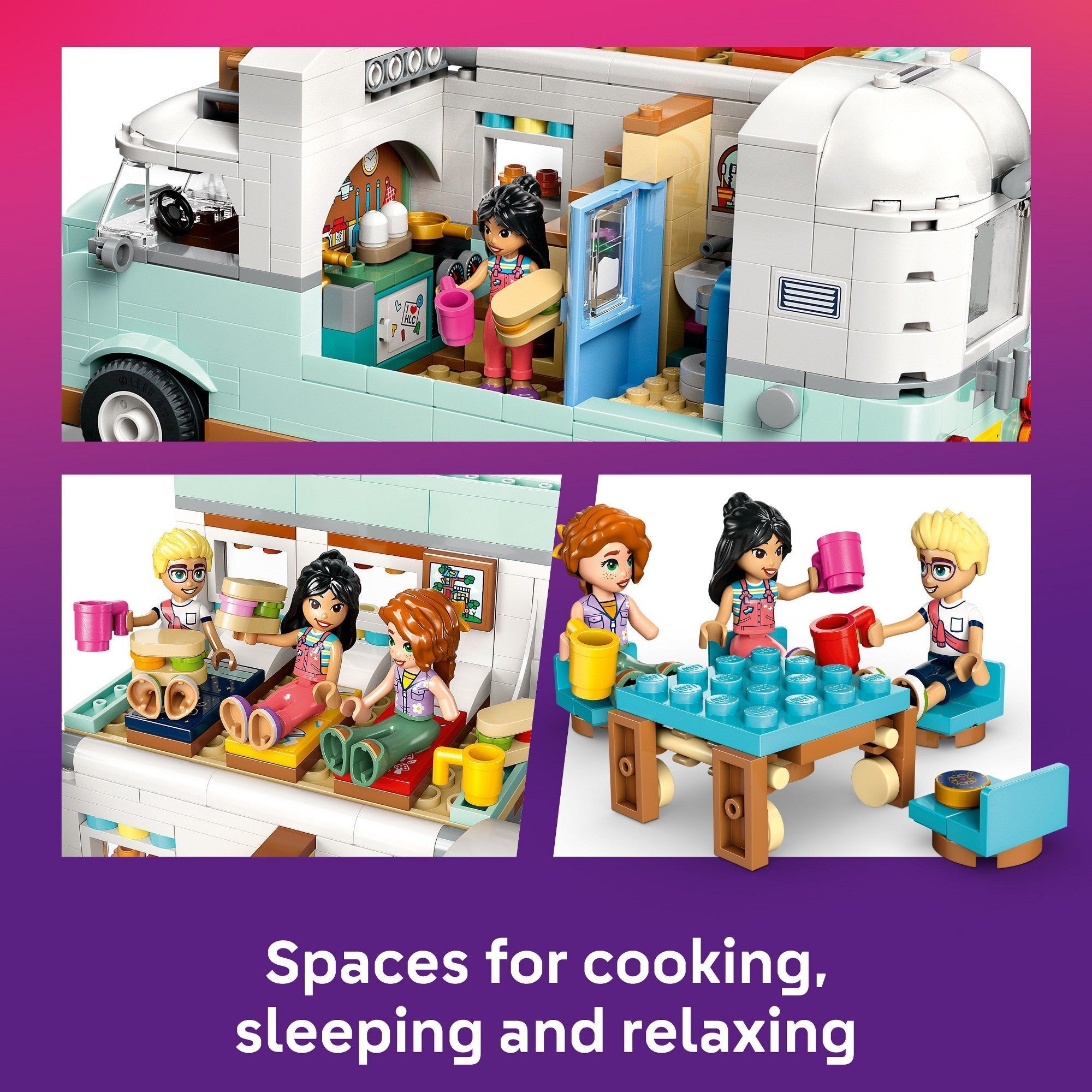 LEGO Friends Friendship Camper Van Adventure Building Set 42663
