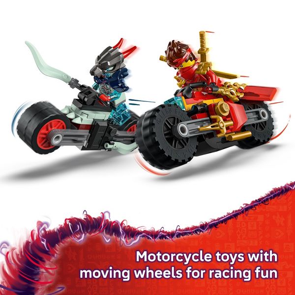 LEGO NINJAGO Kai's Motorcycle Speed Race