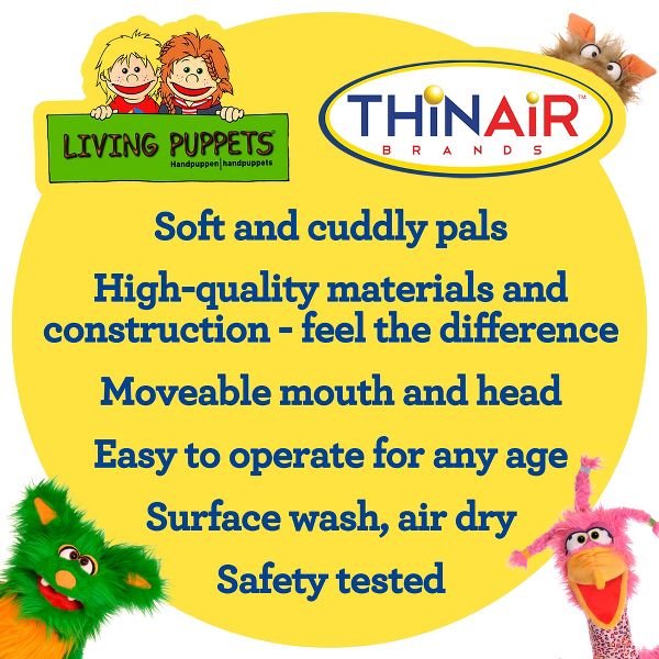 Living Puppets: Beep The Blue Friendly Monster - 9