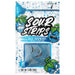 Sour Strips Blue Raspberry Chewy Candy 3.4 oz