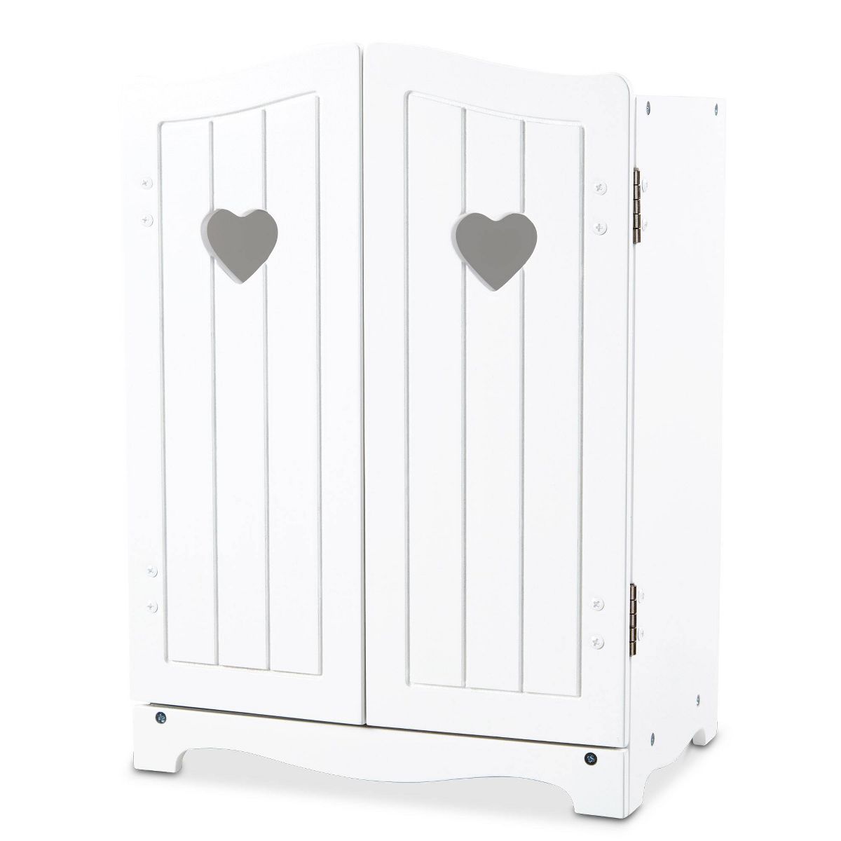 Melissa & Doug Mine to Love Wooden Play Armoire Closet for Dolls