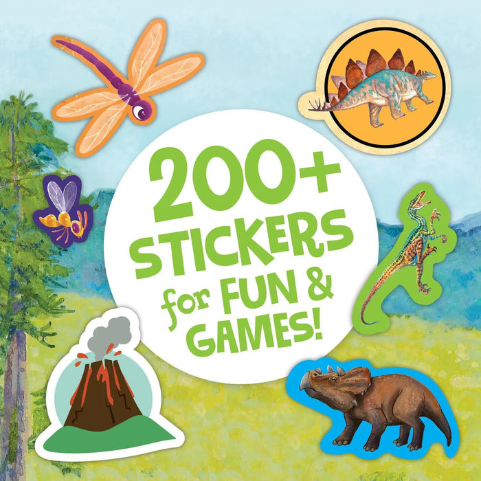 MindWare Dinosaur Sticker Activity Book with 200+ Stickers