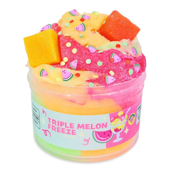 PeachyBbies Triple Melon Freeze Slime and Putties