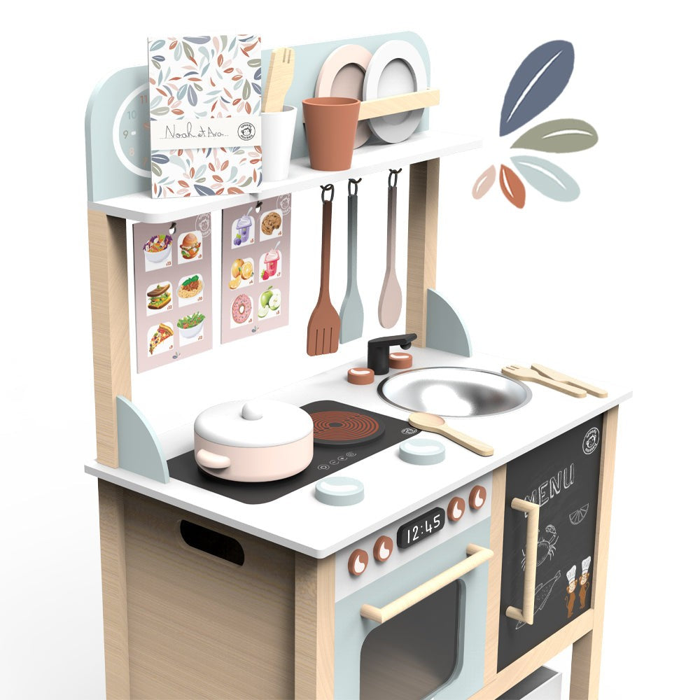 Speedy Monkey Wooden Kitchen Party Set with 20 Accessories