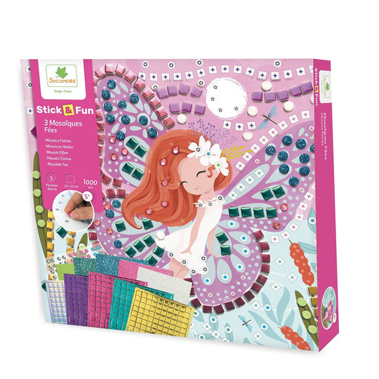 Sycomore Stick'N Fun - S Mosaics Fairies Craft Kit