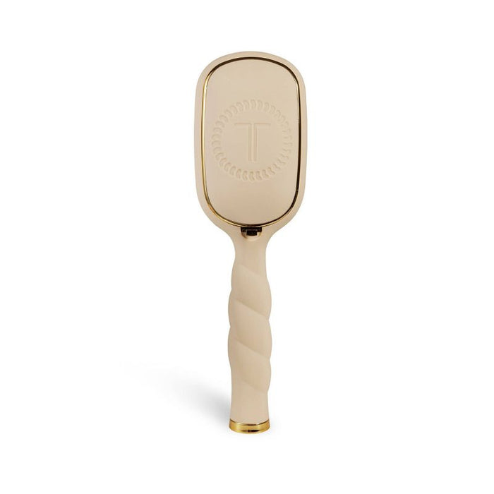 TELETIES Medium Hair Detangler Hair Brush Tan