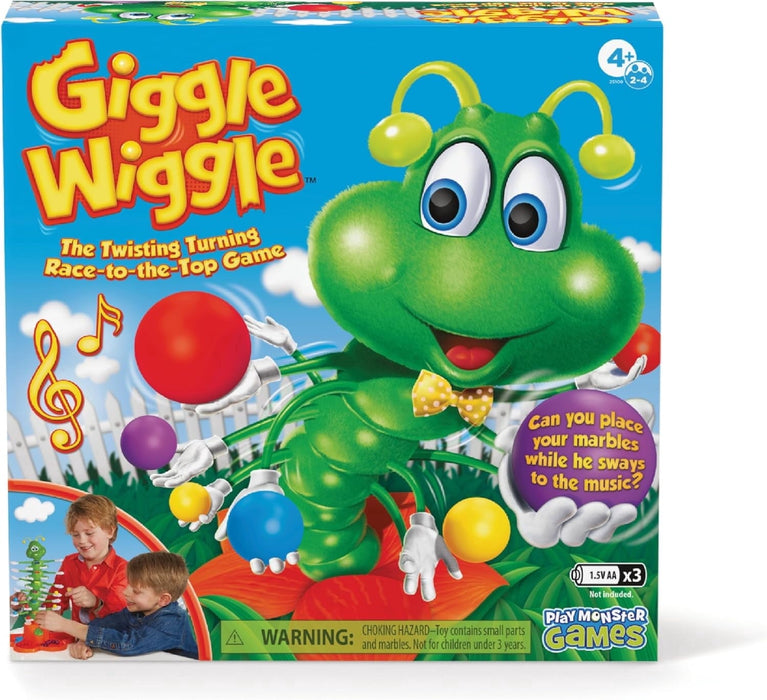 PlayMonster Giggle Wiggle Electronic Caterpillar Kids Board Game