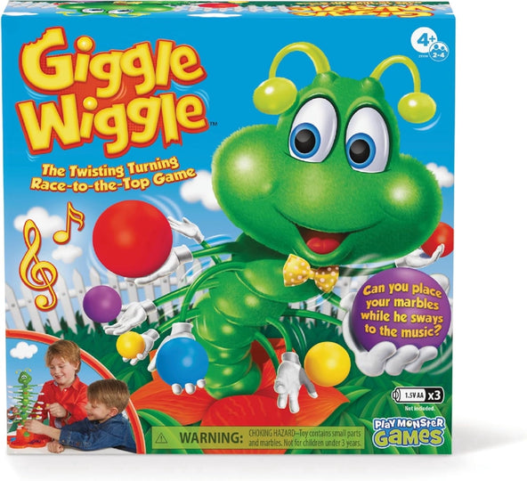PlayMonster Giggle Wiggle Electronic Caterpillar Kids Board Game