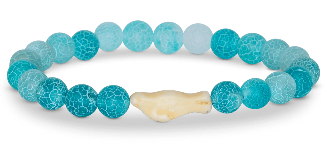 Seal Aqua Stone Bracelet