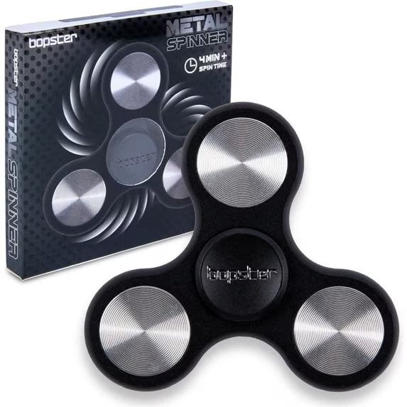 Bopster Metal Spinner Tri Fidget Desk Toy
