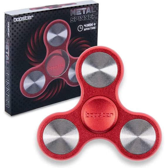 Bopster Metal Spinner Tri Fidget Desk Toy