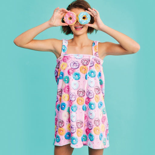 Iscream Go Do-Nuts Youth Spa Wrap with Adjustable Straps
