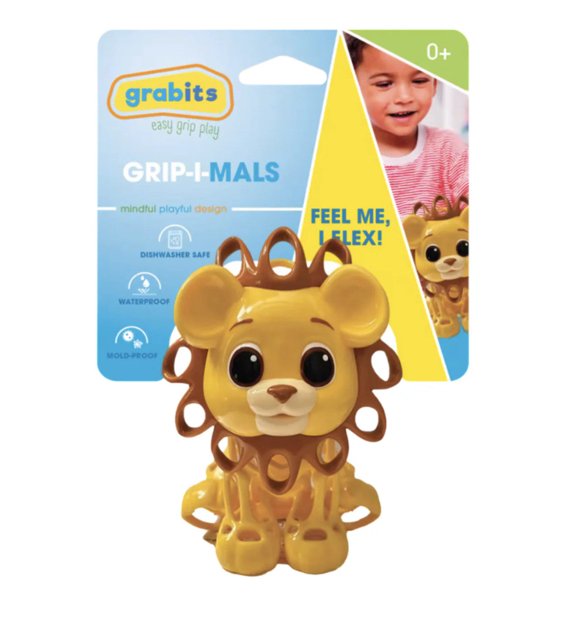 Grabits Grip-I-Mals  Rory Lion