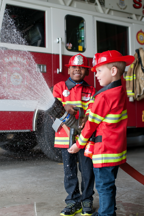 Firefighter Costume with Accessories 5-6 years