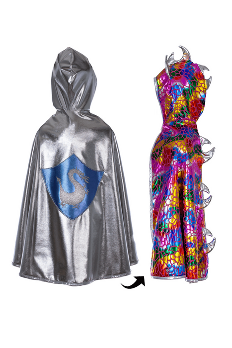 Dragon Knight Reversible Cape