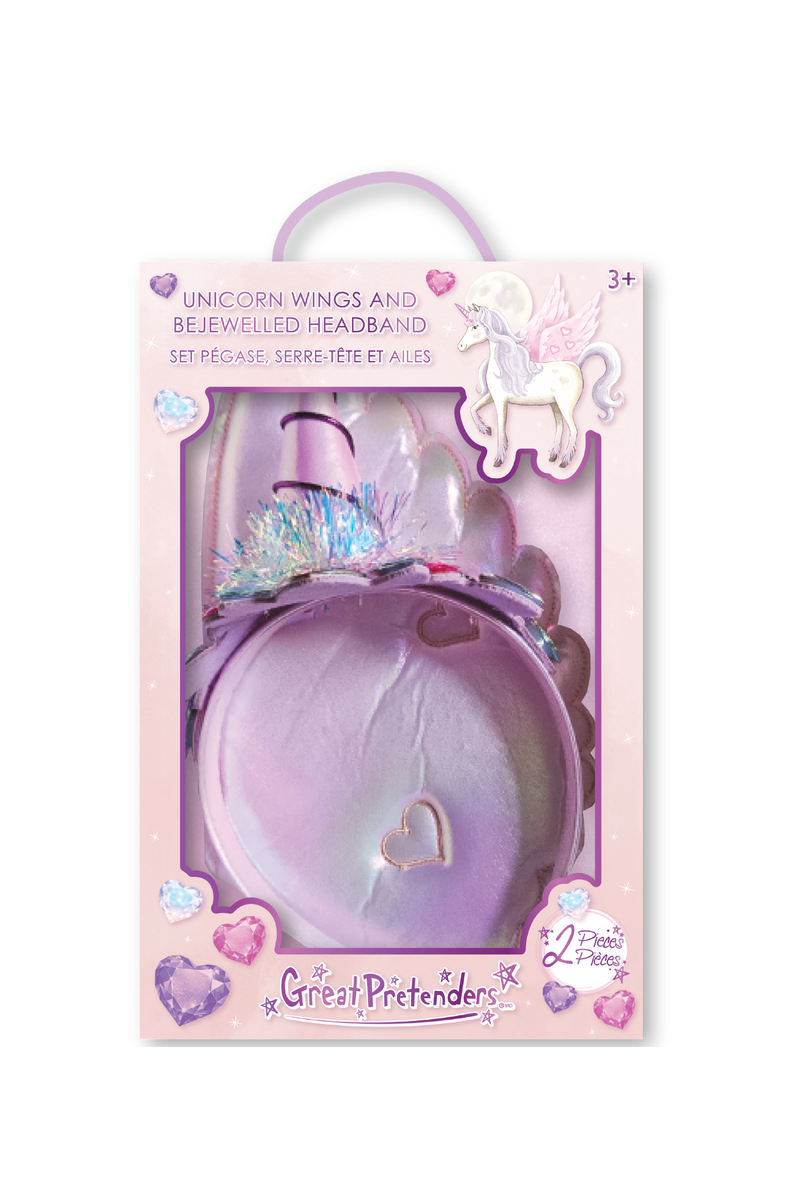 Moonbeam Alicorn Headband with Wings