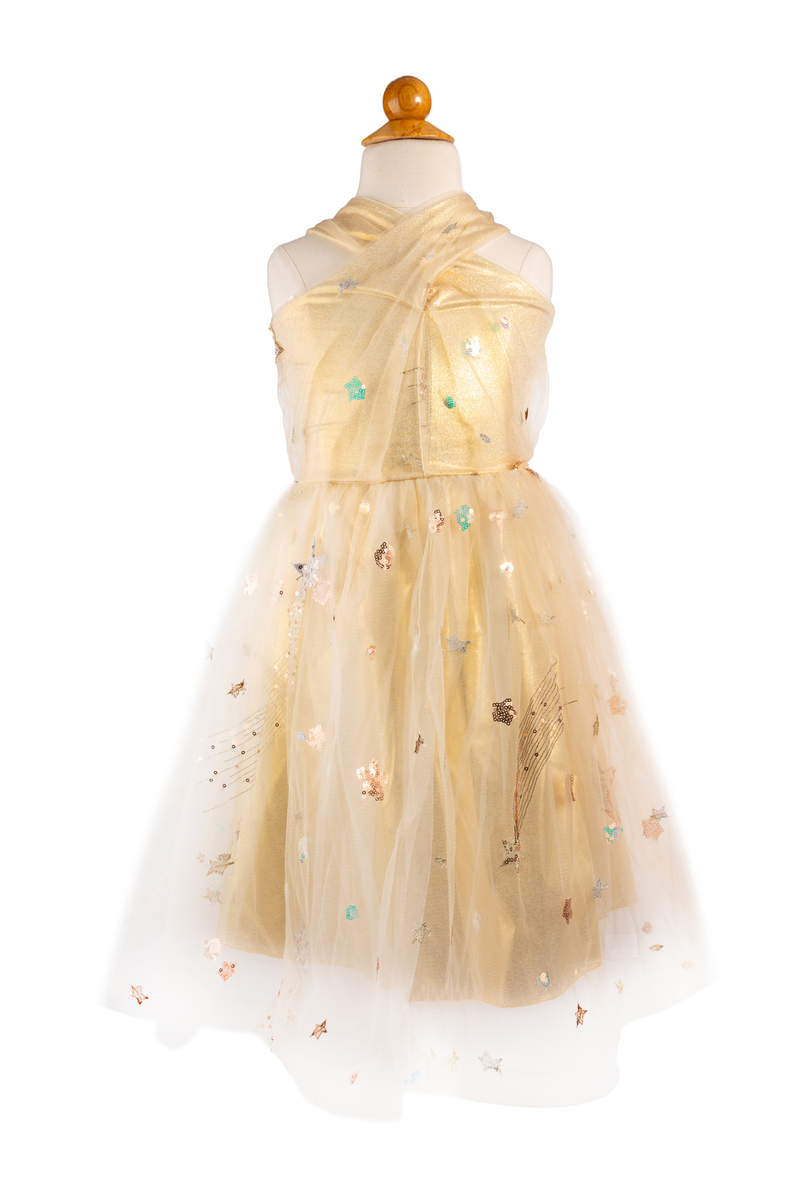 Silver & Gold Eras Dress, Size 3-4