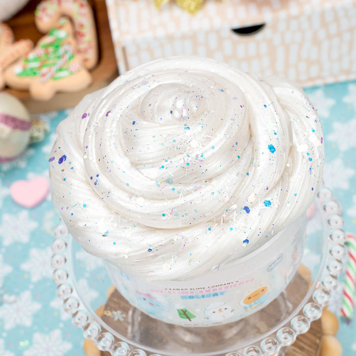 Clear Slime Holiday Edition - WHITE