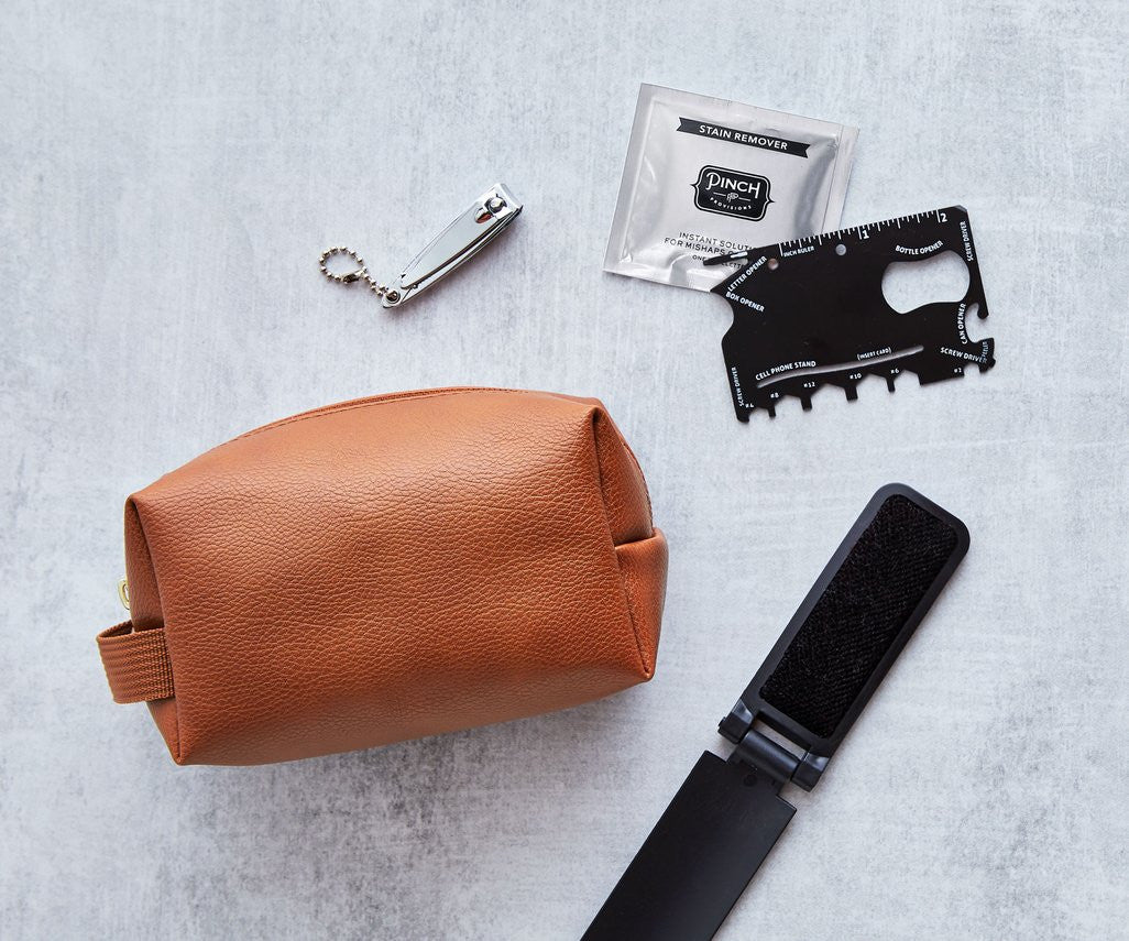 Hemergency Cognac Brown Grooming Kit