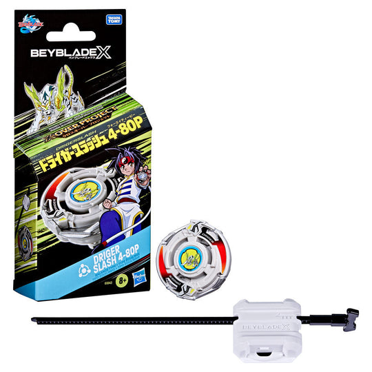 Hasbro Beyblade X Driger Slash 4-80P X-Over Project Starter Pack