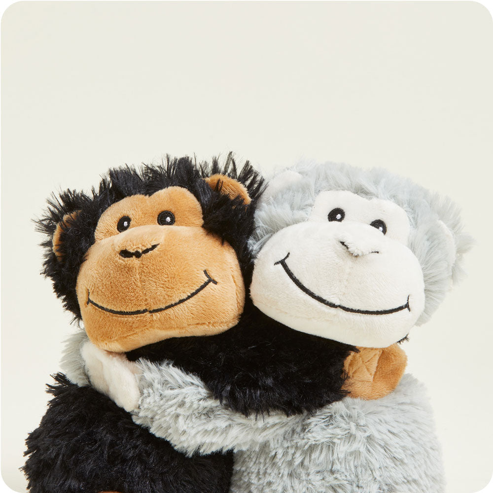 Warmies Monkey Hugs Microwavable Weighted Stuffed Animal Lavender Scented