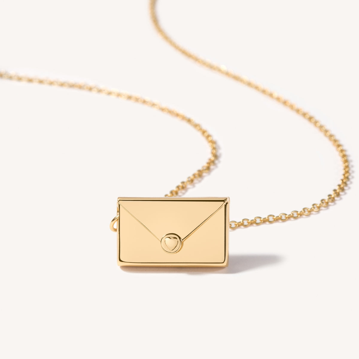 Envelope Necklace Locket