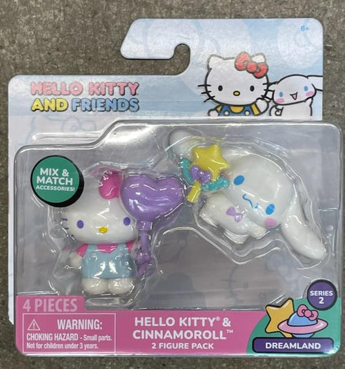 Hello Kitty and Friends Series 2 Dreamland 2" Figure 2-Pack