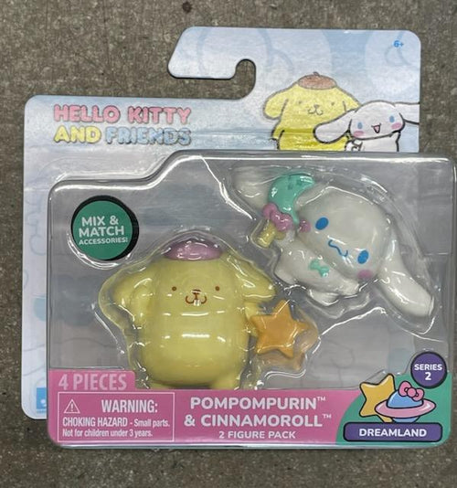 Hello Kitty and Friends Series 2 Dreamland 2" Figure 2-Pack