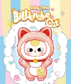 BABY THREE Billionaire Cat Mystery Soft Toy Blind Box