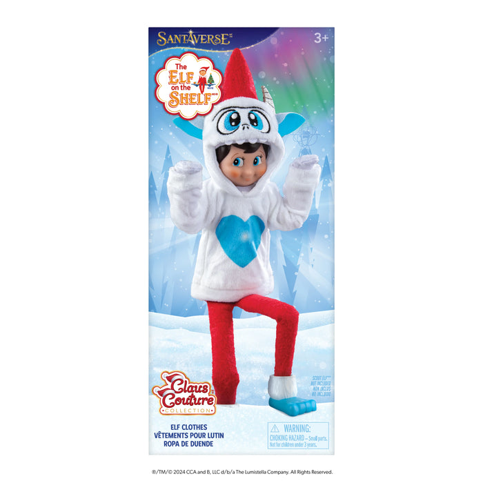 Couture Elf Yeti Hoodie Elf on the Shelf Costume