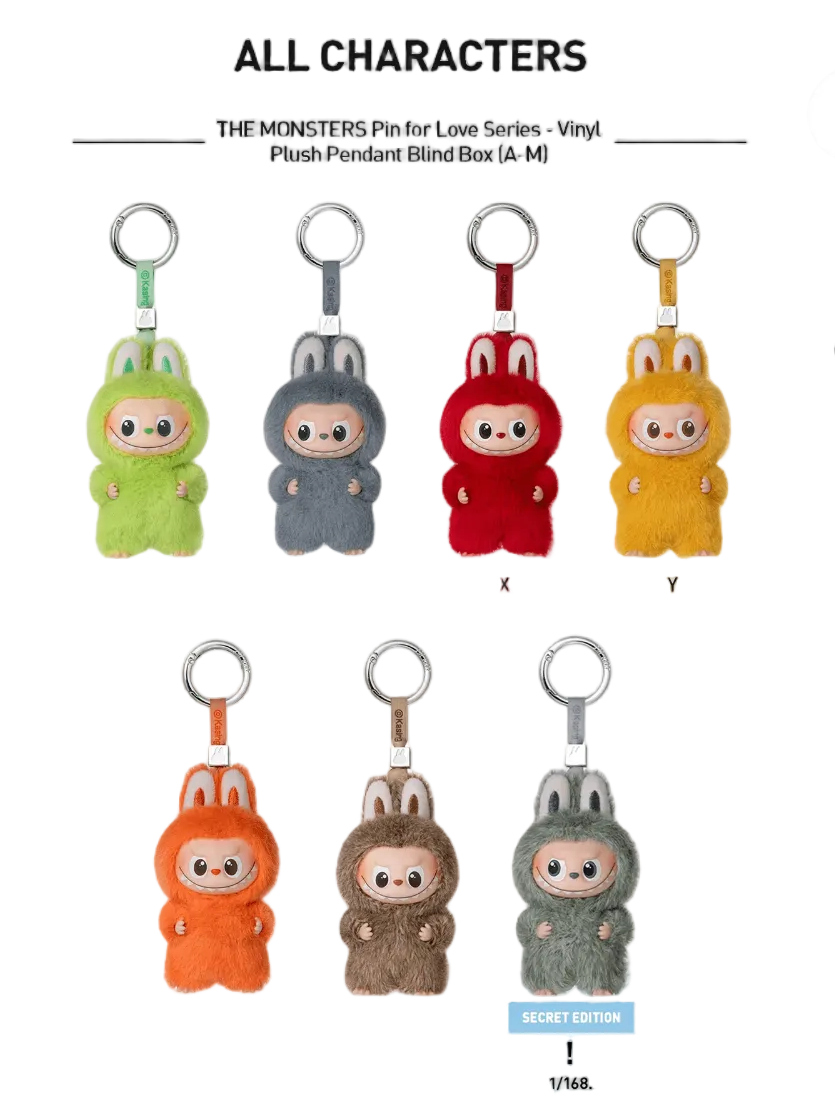 Labubu Pin for Love N-Z