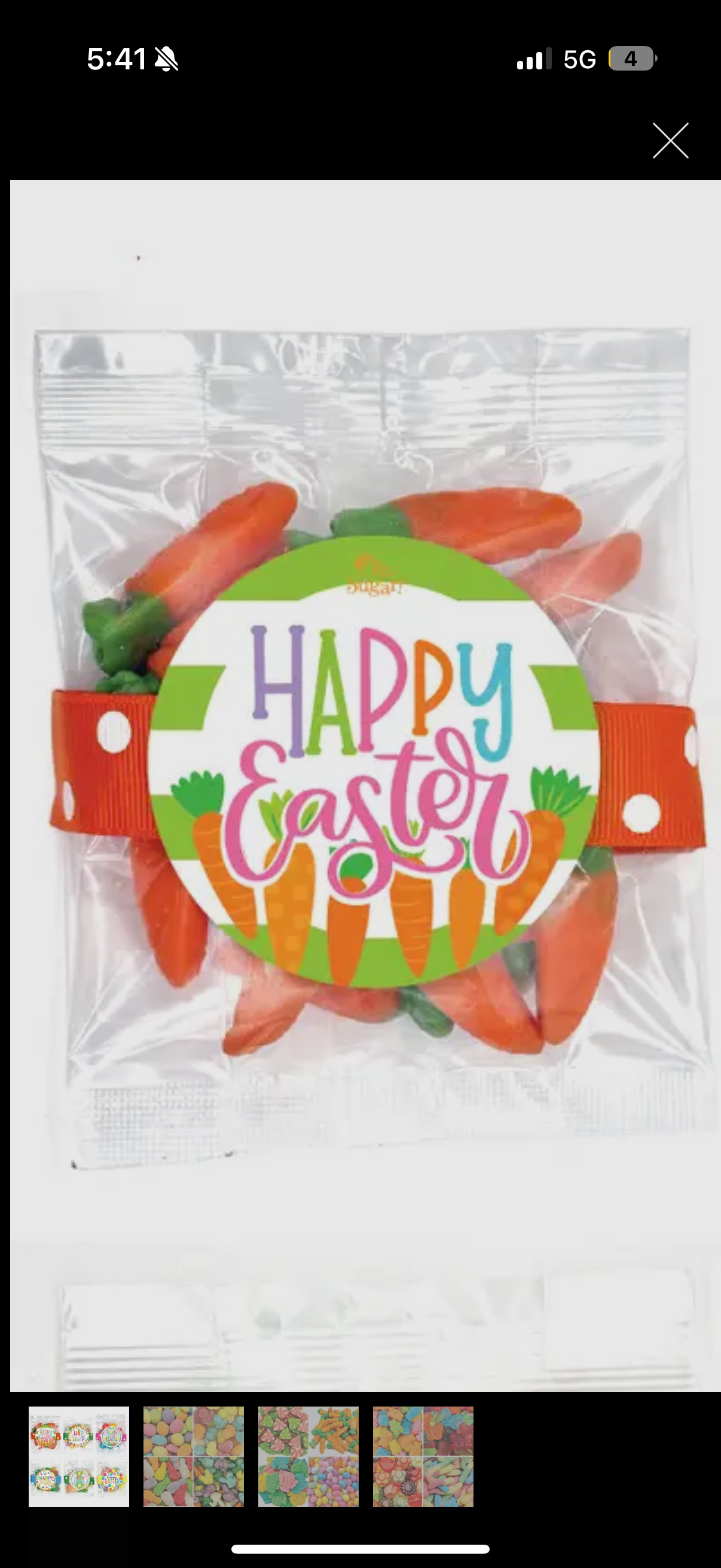 Easter Treat Bag, Small